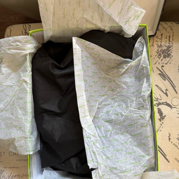 Sam Edelman black leather fringed stiletto platform ankle boots. Size 9 - Picture 10 of 11